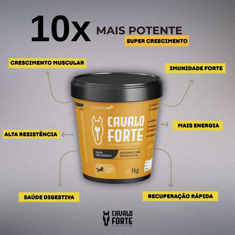 Suplemento Cavalo Forte Super Crescimento 1KG